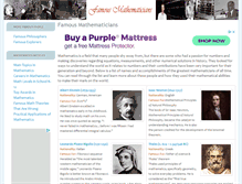 Tablet Screenshot of famous-mathematicians.org